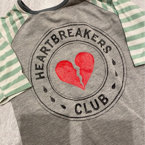 Rags to Raches || Heartbreakers Club Romper Gray 18-24M - Picture 2 of 4